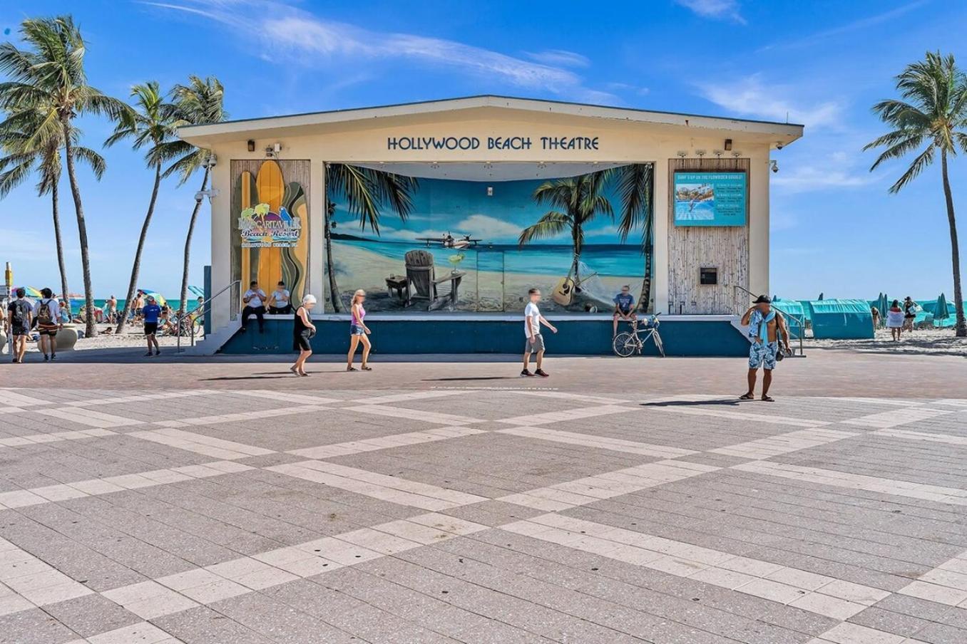 New 2 Bed Studio Close To Beach & Casino Ha04 Hollywood Luaran gambar